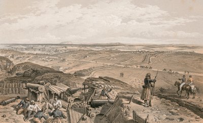 Bastion du Mat från den centrala bastionen av William 