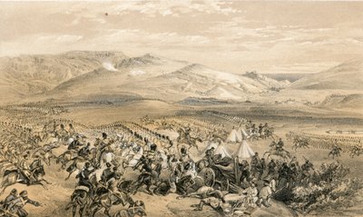 Ansvar för den tunga kavalleribrigaden, 25 oktober 1854 av William Crimea Simpson
