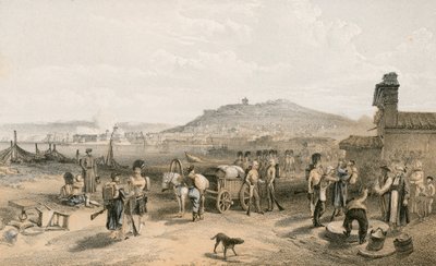 Kertch från norr av William Crimea Simpson