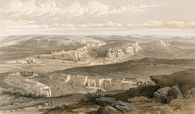 Ruinerna av Inkermann och City of Caverns av William Crimea Simpson