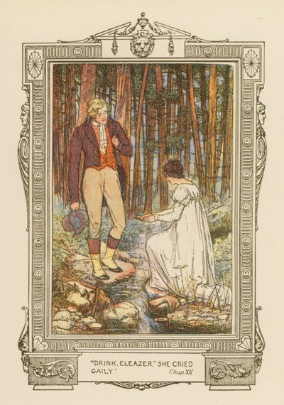 ""Drick, Eleazer", ropade hon glatt" (färglitografi) av William Cubitt Cooke