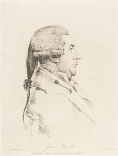 James Boswell av William Daniell