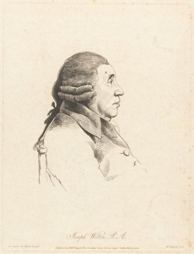 Joseph Wilton, R.A. av William Daniell