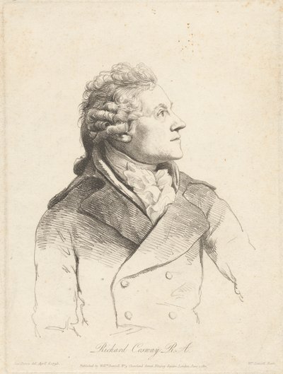 Richard Cosway, R.A. av William Daniell