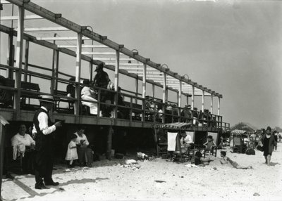 Strandscen, Coney Island, ca 1910-21 av William Davis Hassler