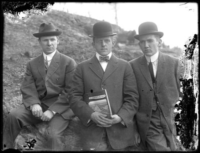 James R. Murphy porträttgrupp, ca 1910-20 av William Davis Hassler