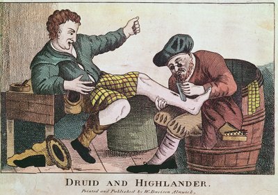 Druid and Highlander, 1815 av William Davison