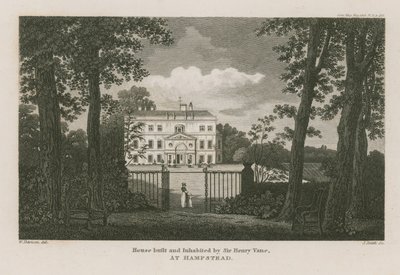 Hus byggt och bebott av Sir Henry Vane i Hampstead av William Davison