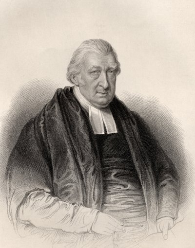 Reverend Rowland Hill, graverad av S. Freeman, från 