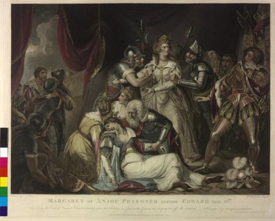 Illustration av: Francklin Margareta av Anjou (mezzotint) av William Dickinson