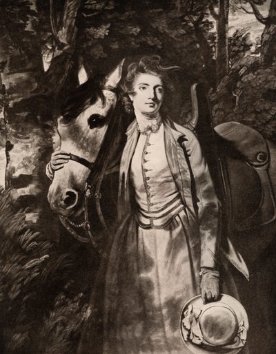 Lady Charles Spencer, mitten av 1700-talet, 1912 av William Dickinson