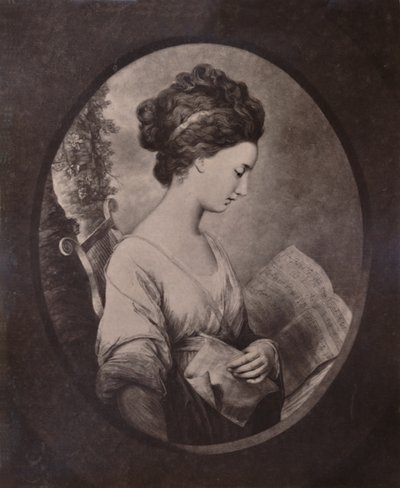Miss Elizabeth Stephenson, därefter grevinnan av Mexborough, sent 1700-tal 1894 av William Dickinson