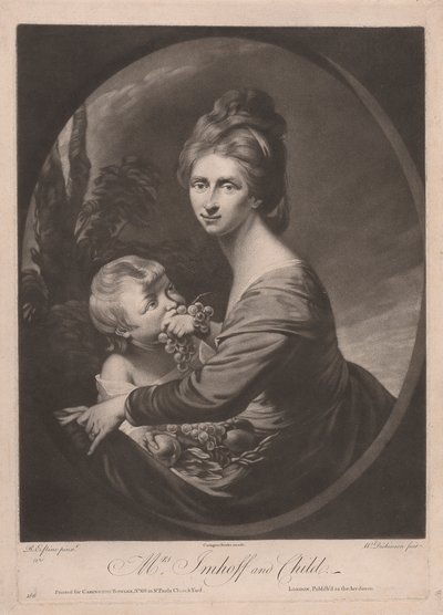 Mrs. Imhoff と Childswedish av William Dickinson