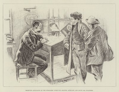 Ta emot sökande på främlingars hem för asiater, afrikaner och sydhavsöbor av William Douglas Almond