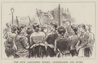 Hamnarbetarnas strejk, älsklingar och fruar av William Douglas Almond