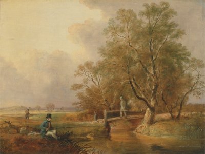 Fiske: Bottenfiske (olja på duk) av William E. Jones