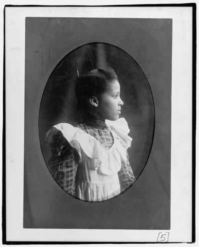 Bazoline Estelle Usher, student vid Atlanta University av William Edward Burghardt "W. E. B." Du Bois