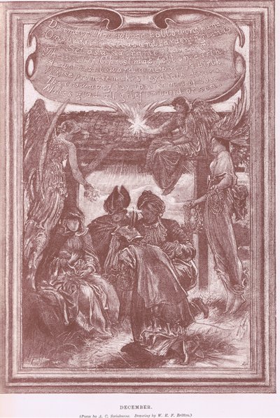 December, från The Magazine of Art 1893, Cassell and Company av William Edward Frank Britten