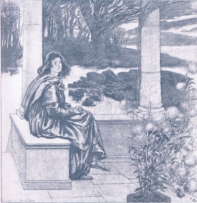 november, från The Magazine of Art 1893, Cassell and Company av William Edward Frank Britten