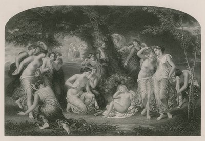 Avväpning av Amor, Sonnet CLIV av William Edward Frost