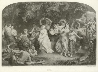 Una (gravyr) av William Edward Frost