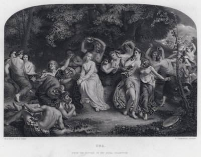 Una (gravyr) av William Edward Frost