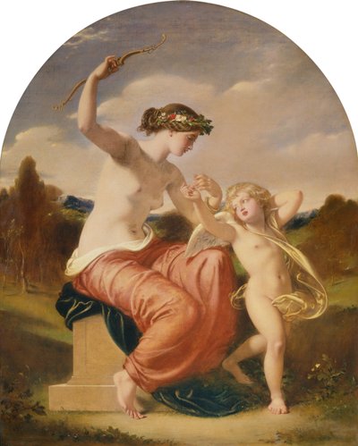 Venus avväpnar Amor av William Edward Frost