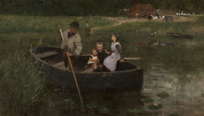 Färjan, 1887 av William Edward Stott