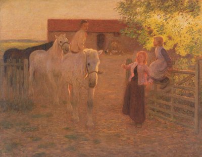 Den gamla porten, ca 1896 (olja på duk) av William Edward Stott