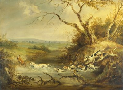 Close to the Kill by the Brook (olja på duk) av William Edward Webb