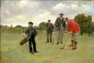 6番目のグリーンスウェディッシュを着る av William Edwin Pimm