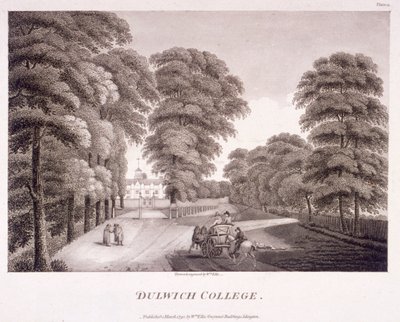 Dulwich College, Camberwell, London, 1792 av William Ellis
