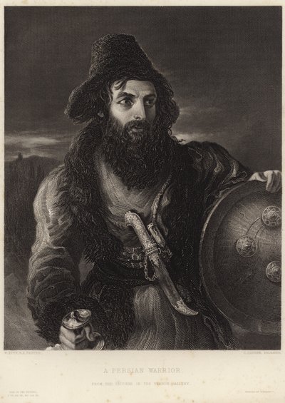 En persisk krigare av William Etty
