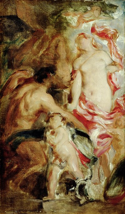 Allegorical Study, A Sketch (olja på duk) av William Etty
