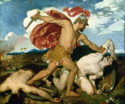 Benaiah, ca 1829 (olja på duk) av William Etty