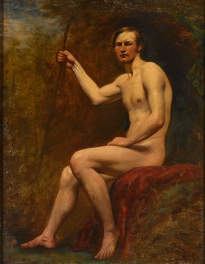 Guardsman Higgins, ca 1830 (olja ombord) av William Etty