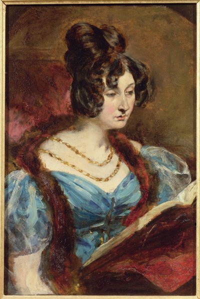 Porträtt av en dam av William Etty