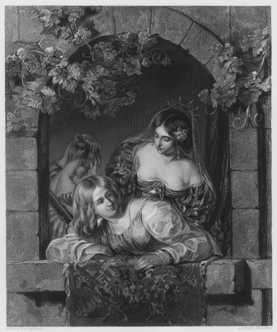 The Brides of Venice, från bilden i Vernon Gallery (gravyr) av William Etty