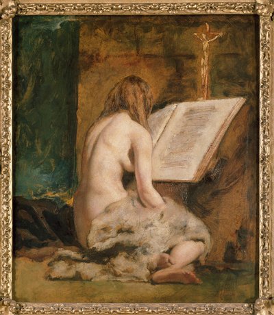 Den ångerfulla Magdalen, 1835 av William Etty