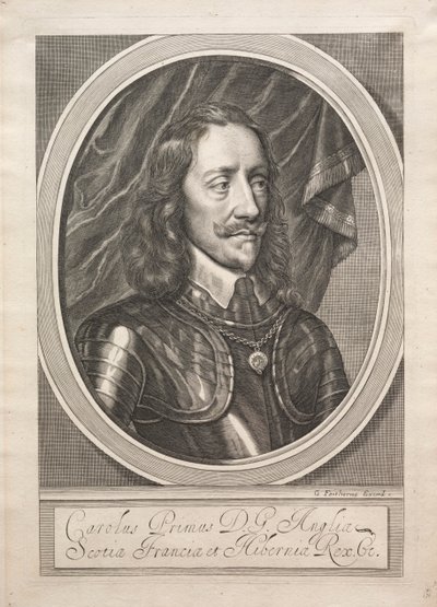 Charles I av William Faithorne