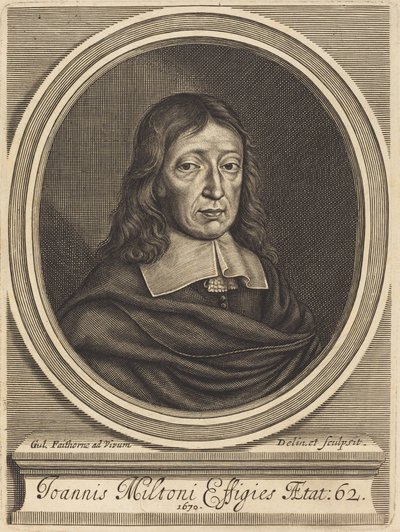John Milton av William Faithorne