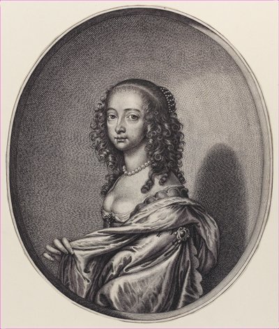 Mary, prinsessan av Orange, 1641-50. av William Faithorne