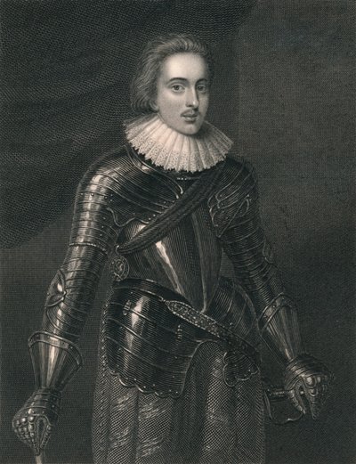 Henrik, prins av Wales, c1830. av William Finden