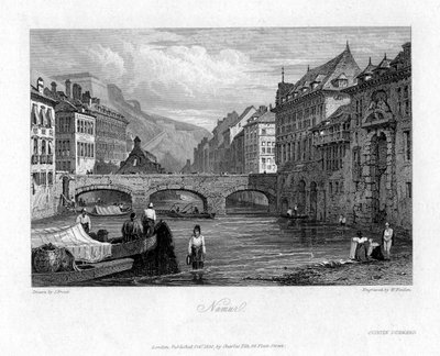 Namur, Belgien, 1830 av William Finden