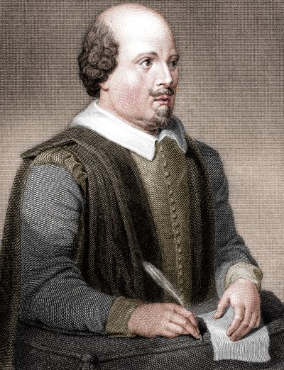 William Shakespeare, engelsk poet och dramatiker, 1820. av William Finden