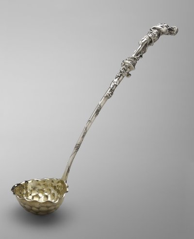 Punschskål, ca 1850 (silver och silverförgyllning) av William Forbes