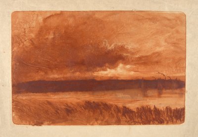 Riverscape, New Haven av William Fowler Hopson
