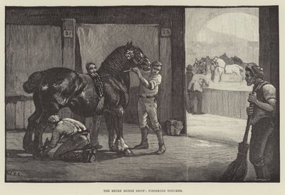 Shire Horse Show, slutbehandlingar av William Frank Calderon