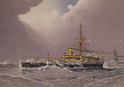 HMS Hero, 2nd class battleship  av William Frederick Mitchell