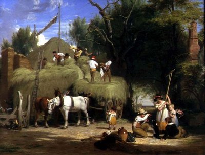 Att stapla hö av William Frederick Witherington
